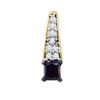 Image 1 : 10KT Yellow Gold 0.51CTW DIAMOND FASHION PENDANT