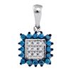 Image 1 : 10KT White Gold 0.31CTW DIAMOND FASHION PENDANT