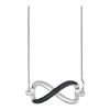 Image 1 : 10KT White Gold 0.10CTW DIAMOND FASHION PENDANT