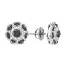 Image 1 : 10K White-gold 0.34CTW DIAMOND FASHION EARRING