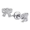 Image 1 : 10KT Yellow Gold 0.10CTW DIAMOND FASHION EARRING