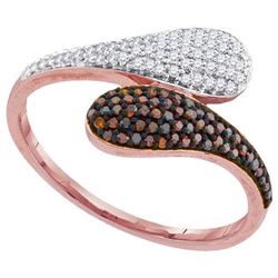 10KT Rose Gold 0.25CTW DIAMOND MICRO-PAVE RING