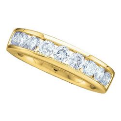 14KT Yellow Gold 0.25CT DIAMOND LADIES FASHION BAND