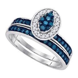 10KT White Gold 0.50CTW DIAMOND FASHION RING