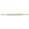 Image 1 : 10K Yellow-gold 0.07CTW DIAMOND FASHION BRACELET