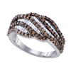 Image 1 : 925 Sterling Silver White 1.61CT DIAMOND FASHION RING