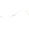 Image 1 : 10kt Yellow Gold Womens Round Natural Diamond Infinity