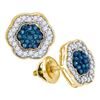 Image 1 : 10KT White Gold 0.14CTW-Diamond FASHION TRIO-SET
