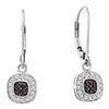 Image 1 : 14KT White Gold 0.25CTW DIAMOND FASHION EARRING