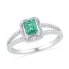 Image 1 : 925 Sterling Silver White 0.01CTW DIAMOND 1.50CT LEM RI