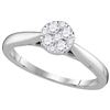 Image 1 : 14KT White Gold 0.25CTW-Diamond LARISSA RING