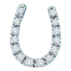 14K White-gold 0.10CTW ROUND DIAMOND LADIES FASHION PEN