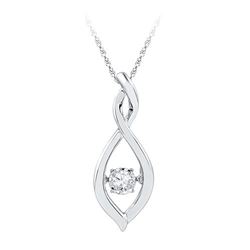 0.03CTW-Diamond TWINKLE PENDANT