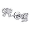 Image 1 : 10KT Yellow Gold 0.10CTW DIAMOND FASHION EARRING