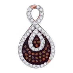 14K Yellow-Gold 0.25CTW DIAMOND MICRO-PAVE PENDANT