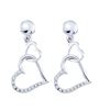 Image 1 : 10KT White Gold 0.10CTW ROUND DIAMOND LADIES FASHION EA