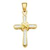 Image 1 : 10KT White Gold 0.05CTW DIAMOND MICRO PAVE EARRING