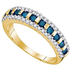 10K Yellow-gold 0.50CTW DIAMOND FASHION RING