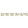 Image 1 : 10K Yellow-gold 0.25CTW DIAMOND FASHION BRACELET