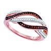 Image 1 : 10K Yellow-Gold 0.25CTW DIAMOND MICRO-PAVE RING