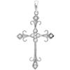 Image 1 : 10KT White Gold 0.10CTW DIAMOND FASHION PENDANT