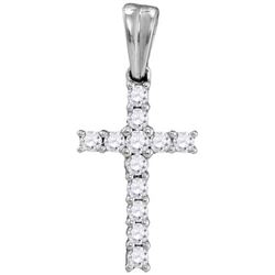 10K Yellow-gold 0.25CTW DIAMOND FASHION PENDANT