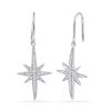 Image 1 : 10KT White Gold 0.16CTW DIAMOND FASHION EARRING