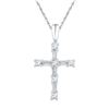 Image 1 : 10KT White Gold 0.25CTW DIAMOND FASHION PENDANT