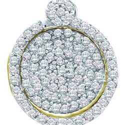 10KT Yellow Gold 0.33CTW DIAMOND FASHION PENDANT