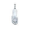 Image 1 : 925 Sterling Silver White 0.05CTW DIAMOND LADIES FASHIO