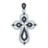 Image 1 : 10KT White Gold 0.55CT DIAMOND FASHION PENDANT