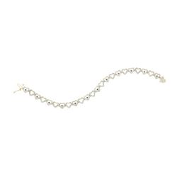 925 Sterling Silver Yellow 0.19CT DIAMOND FASHION BRACE