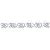 Image 1 : 10KT White Gold 0.25CTW DIAMOND FASHION BRACELET