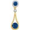 Image 1 : 10K Yellow-gold 0.36CTW DIAMOND FASHION PENDANT