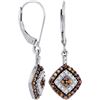 Image 1 : 10KT White Gold 0.50CTW DIAMOND FASHION EARRING