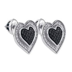 925 Sterling Silver White 0.34CT DIAMOND MICRO-PAVE EAR