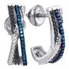 Image 1 : 925 Sterling Silver White 0.21CT DIAMOND FASHION EARRIN