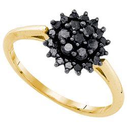 10K Yellow-gold 0.49CTW DIAMOND FASHION RING