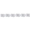 Image 1 : 10KT White Gold 0.25CTW DIAMOND FASHION BRACELET