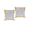 Image 1 : 10KT Yellow Gold 0.15CTW ROUND DIAMOND LADIES MICRO PAV
