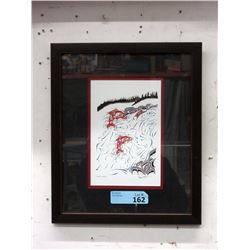 Richard Shorty Framed Print - Up The Creek