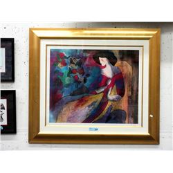 Large Linda Le Kinff Framed Print