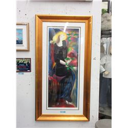 Large Linda Le Kinff Framed Ltd. Edition Print