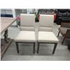 Image 1 : Pair of New Contemporary Dining Chairs