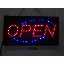 New LED "OPEN" Sign - 19" x 10"