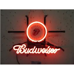 New Electric Neon "Budweiser Rolling Stones" Sign