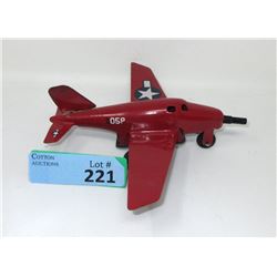 1950s Wyandotte US Air Force Friction Drive Plane