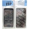 Image 1 : 10 Oz Johnson Matthey .999 Silver Bar