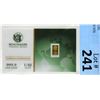 Image 1 : One Tenth Gram .9999 Gold Investor Bar
