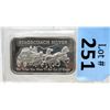 Image 1 : 1 Oz Stagecoach .999 Silver Art Bar